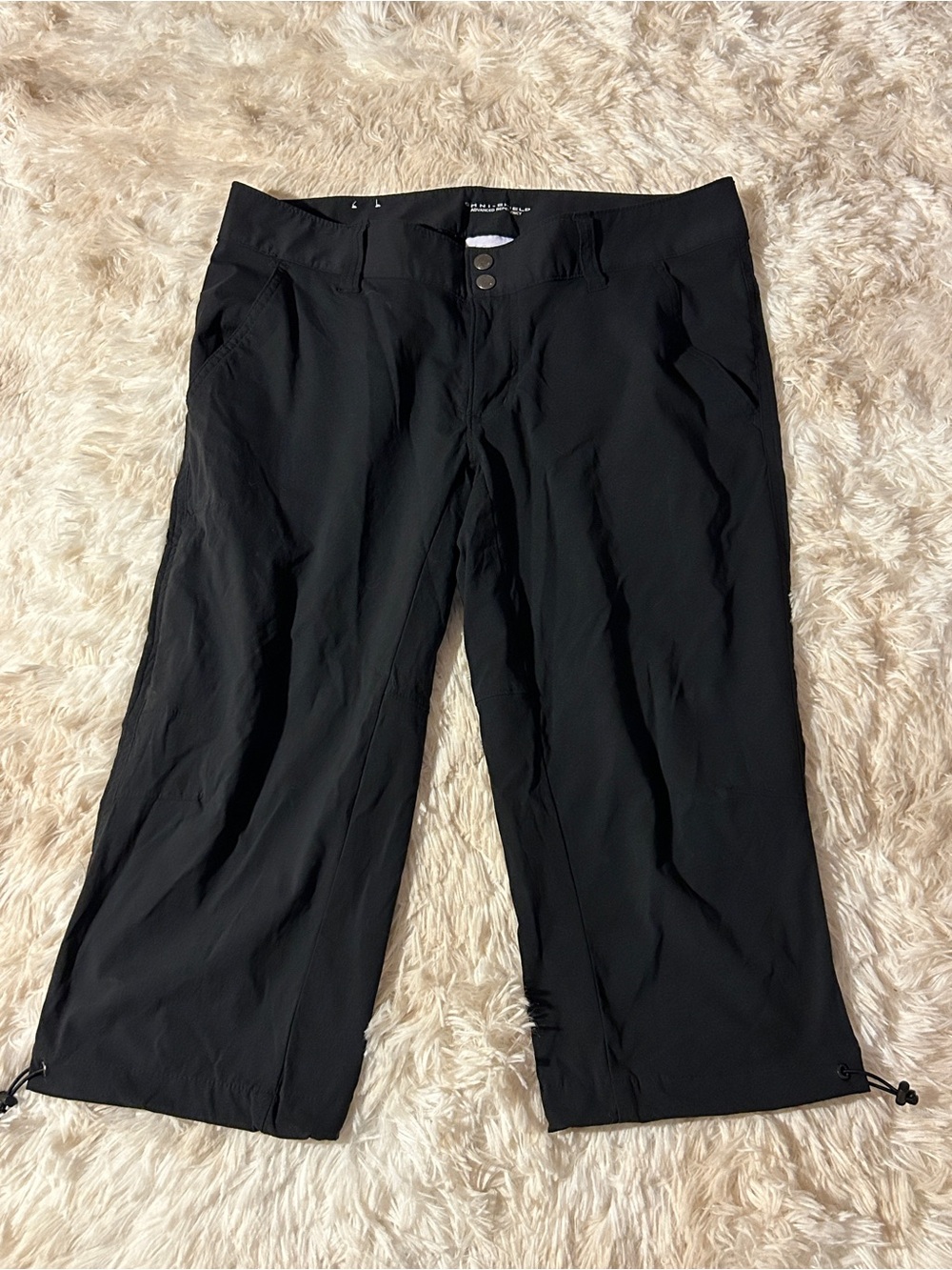 Columbia Black Women's Cropped Track Pants